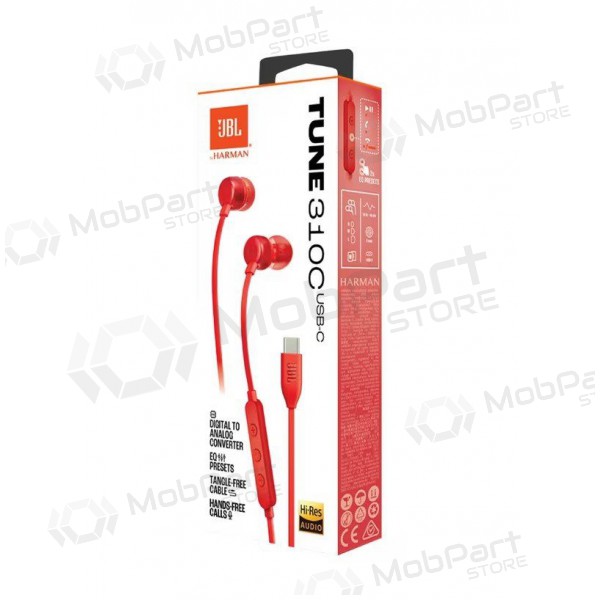 Hodetelefoner JBL Tune 310C USB-C Hodetelefoner JBL Tune 310C USB-C