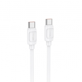USB-C-kabel Hoco X115 USB-C til USB-C 1 m 240 W hvit
