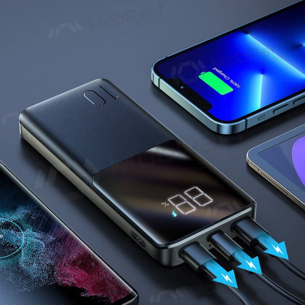 Powerbank Power Bank Joyroom JR-QP191 22.5W PD QC3.0 AFC 10000mAh svart Powerbank Power Bank Joyroom JR-QP191 22.5W PD QC3.0 AFC 10000mAh svart