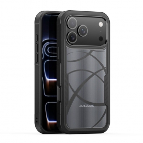 Apple iPhone 17 Pro Max, 18 Pro Max deksel - "Dux Ducis Shld" svart (Rhythm Pattern)