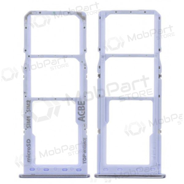 Samsung A325 Galaxy A32 SIM kortholder (lilla) (service pack) (original)
