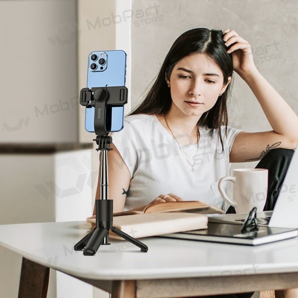 Selfiestang Hoco K17 Mini su trikojo funkcija svart