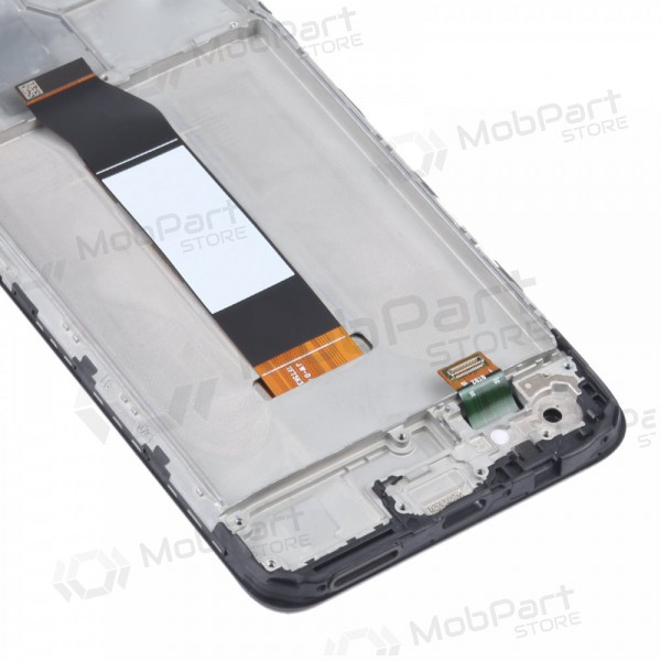 Xiaomi Redmi Note 10 5G / Redmi Note 10T 5G / Poco M3 Pro 5G skjerm (svart) (med ramme) (original) Xiaomi Redmi Note 10 5G / Redmi Note 10T 5G / Poco M3 Pro 5G skjerm (svart) (med ramme) (original)