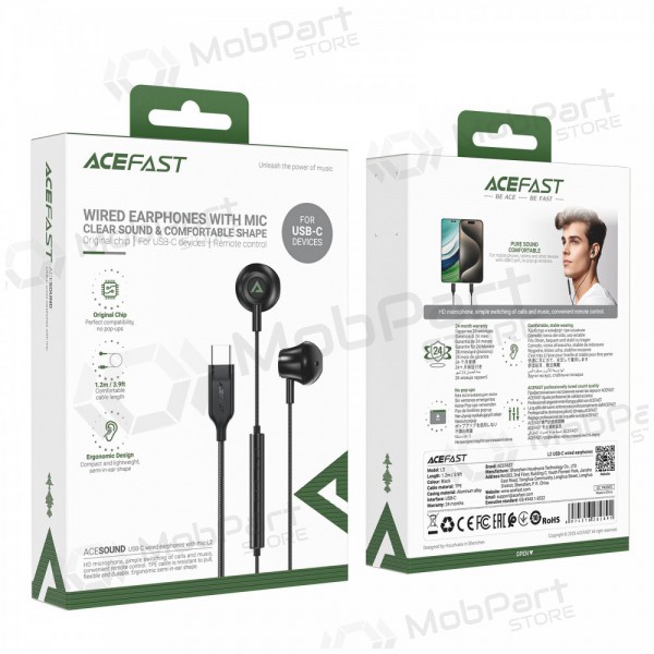 Hodetelefoner Acefast L2 USB-C Hodetelefoner Acefast L2 USB-C