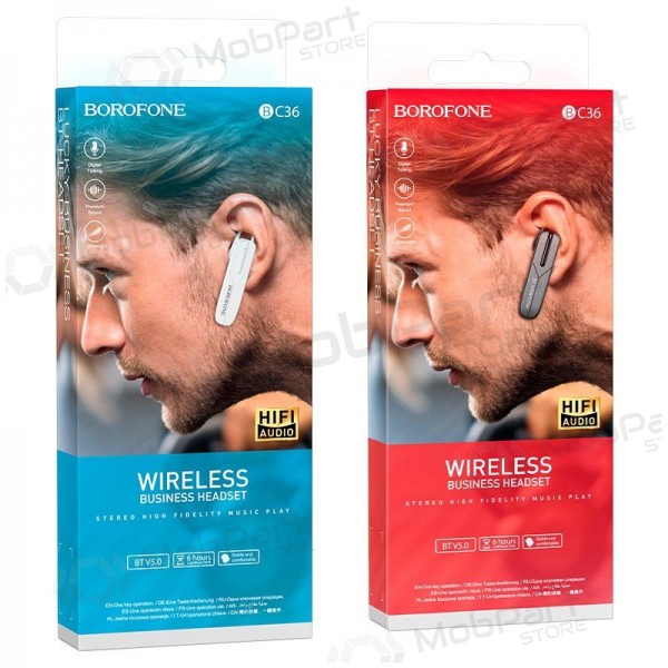 Trådløs hodetelefoner / headset Borofone BC36 hvitt