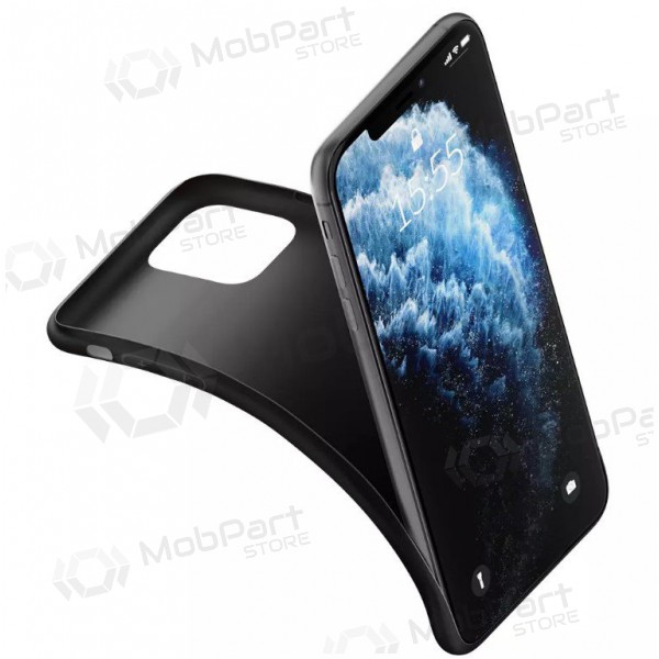 Apple iPhone 15 Plus deksel - 3MK Matt Case (svart)