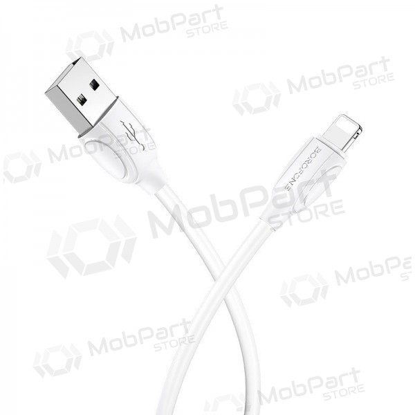 Lightning-kabel Borofone BX19 USB-A til Lightning 1 m hvit