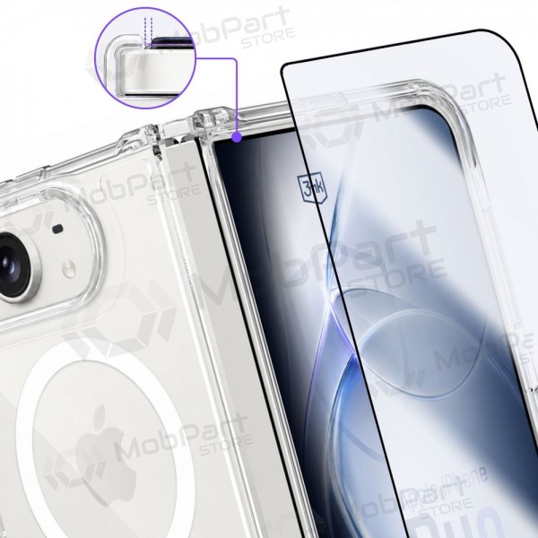Apple iPhone Duo deksel - "3mk Armor MagCase" (gjennomsiktig)