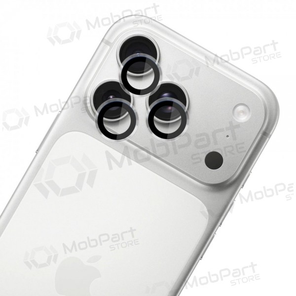Apple iPhone 18 Pro, 18 Pro Max skjermbeskytter herdet glass for kamera "3MK Lens Pro" (klar)