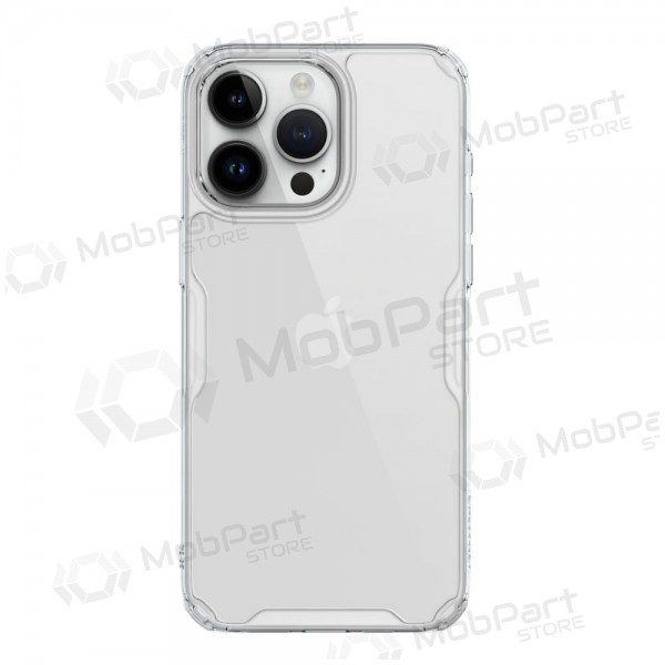 Apple iPhone 15 Pro Max deksel „Nillkin Nature Pro“ (hvit)