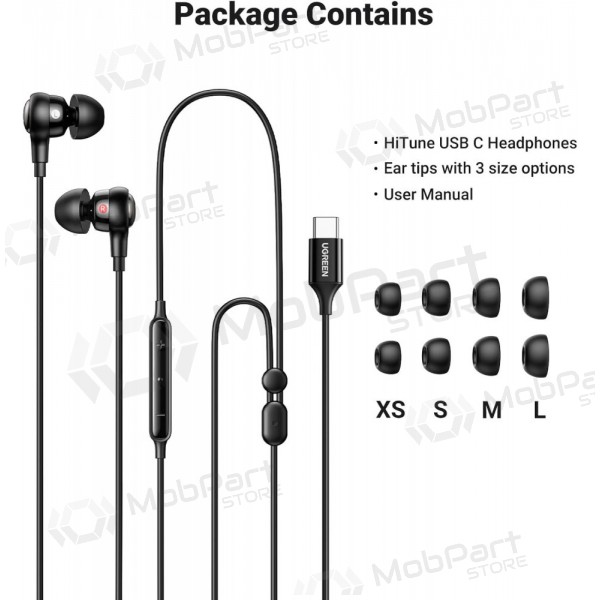 Hodetelefoner Ugreen EP103 USB-C (30638) Hodetelefoner Ugreen EP103 USB-C (30638)
