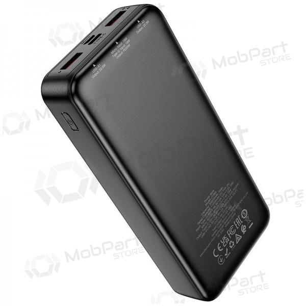 Powerbank Power Bank Hoco J136A 22.5W+PD20W 20000mAh svart Powerbank Power Bank Hoco J136A 22.5W+PD20W 20000mAh svart