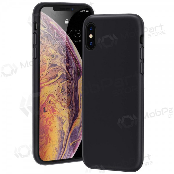 Apple iPhone 6 / 6S deksel - Liquid Silicone 1.5mm (svart)