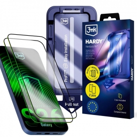 Samsung Galaxy S26 skjermbeskytter - 3mk Hardy Hardura 9H