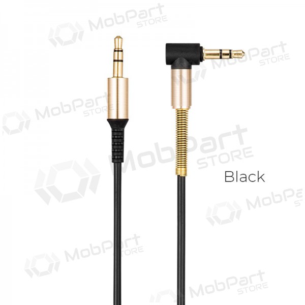 Audio adapter Hoco UPA02 AUX 3,5mm į 3,5mm (svart) Audio adapter Hoco UPA02 AUX 3,5mm į 3,5mm (svart)