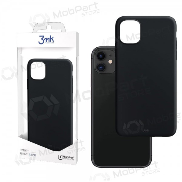Apple iPhone 15 Plus deksel - 3MK Matt Case (svart)