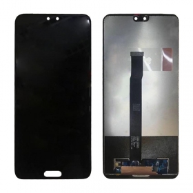 Huawei P20 skjerm (svart) - Premium