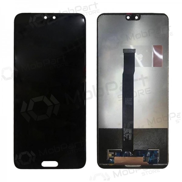 Huawei P20 skjerm (svart) - Premium