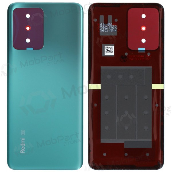 Xiaomi Redmi Note 12 5G bakside (grønn)
