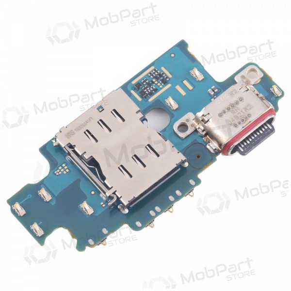 Samsung S936 Galaxy S25 Plus ladekontakt og mikrofon med flex (service pack) (original) Samsung S936 Galaxy S25 Plus ladekontakt og mikrofon med flex (service pack) (original)
