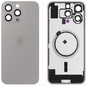 Apple iPhone 16 Pro Max bakdeksel (grå) (Premium)