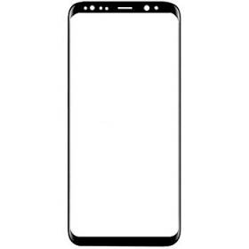 Samsung G955F Galaxy S8 Plus Skjermglass (svart) (for screen refurbishing)