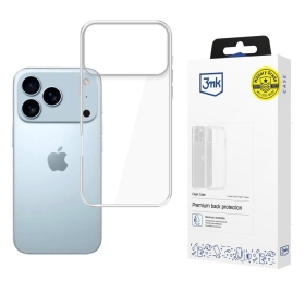 Apple iPhone 17 Pro Max, 18 Pro Max deksel - 3MK Clear Case (gjennomsiktig)