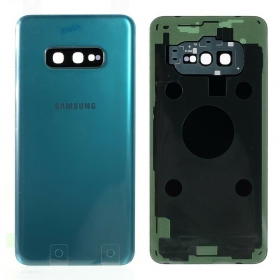 Samsung G970 Galaxy S10e bakside grønn (Prism Green) (brukt grade B, original)