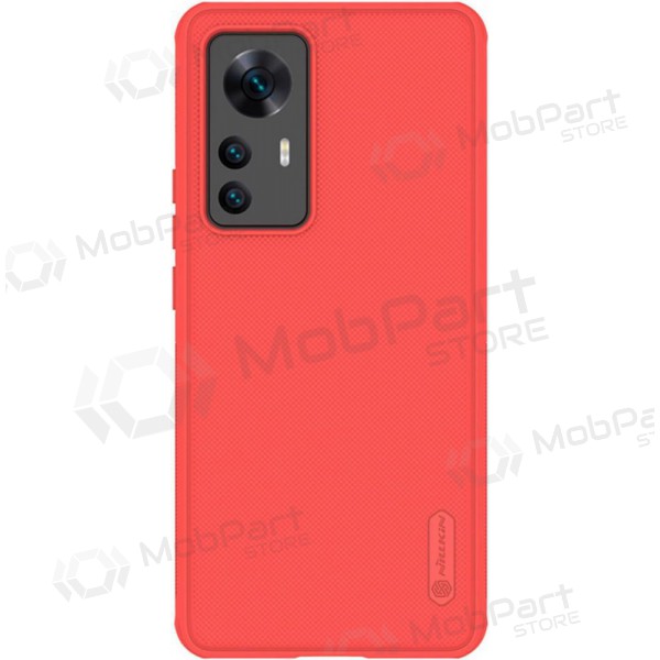 Xiaomi Redmi Note 12 / Note 12 4G deksel „Nillkin Frosted Shield“ (rød) Xiaomi Redmi Note 12 / Note 12 4G deksel „Nillkin Frosted Shield“ (rød)