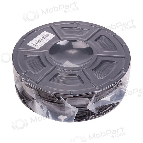 3D spausdinimo plastikas ABS, 1.75mm, 1kg, svart