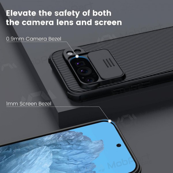 Google Pixel 7 deksel „Nillkin CamShield Pro“ (svart) Google Pixel 7 deksel „Nillkin CamShield Pro“ (svart)