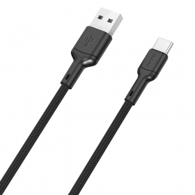 USB-kabel Dudao L9T USB-A til USB-C 5A 1.0m svart