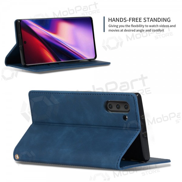 Apple iPhone 11 deksel - Business Style (mørkeblå)