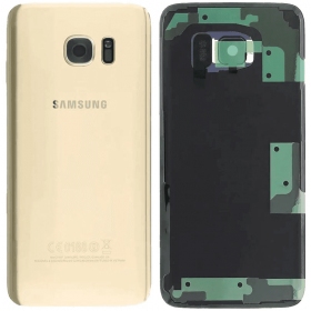 Samsung Galaxy S7 Edge bakdeksel (platina gull) (original)