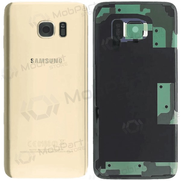 Samsung Galaxy S7 Edge bakdeksel (platina gull) (original)