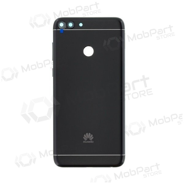 Huawei P Smart / Enjoy 7S bakside (svart) (brukt grade C, original)