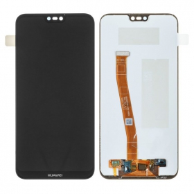 Huawei P20 Lite skjerm (svart) - Premium