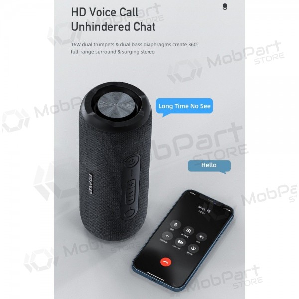 Bluetooth bærbar høyttaler Awei Y669 31W svart