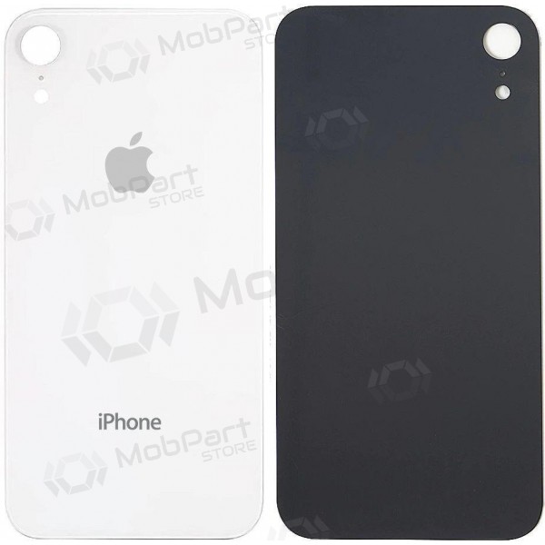Apple iPhone XR bakside (hvit) (bigger hole for camera)