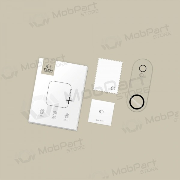 Apple iPhone Air skjermbeskytter i herdet glass for kamera - Tech-Protect Cam Fit+ (gjennomsiktig)