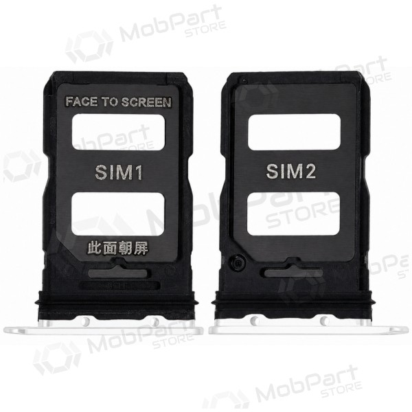 Xiaomi 14, 14 Pro SIM-korttholder (hvit)