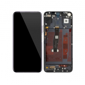 Ekranas Huawei Honor 20/Nova 5T su lietimui jautriu stikliuku og rėmeliu Black ORG