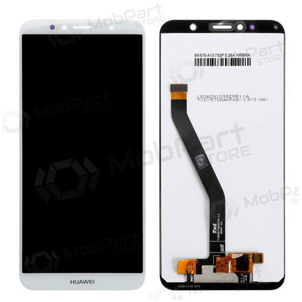 Huawei Y6 2018 / Y6 Prime 2018 / Honor 7A skjerm (hvit)