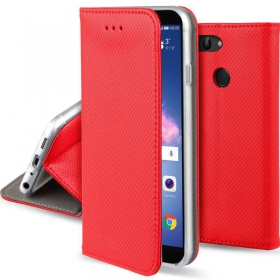 Xiaomi Redmi 12 / Redmi Note 12R / Poco M6 Pro deksel / etui "Smart Magnet" (rød)