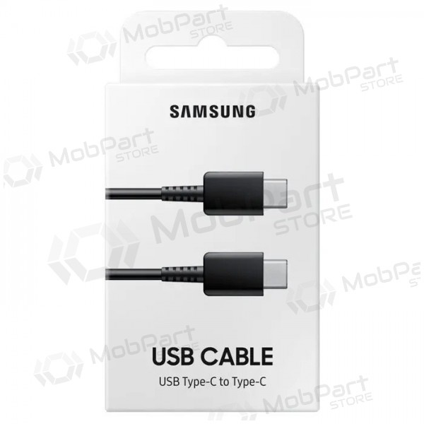 USB kabel original Samsung EP-DA705 Type-C-Type-C 1.0m i pakken svart