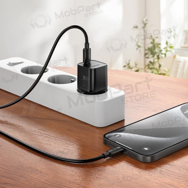 Telefonlader Hoco N66 35 W GaN USB-C hvit