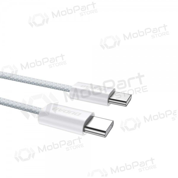 USB-C-kabel Dudao L6C USB-C til USB-C 2 m 60 W hvit