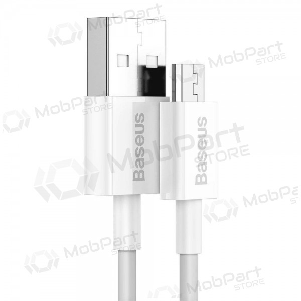 USB-kabel Baseus Superior microUSB 2A 2.0m (hvit) CAMYS-A02