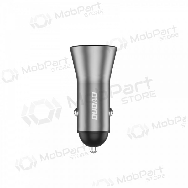 Billader Dudao R4Max 55 W USB-C + USB-A grå