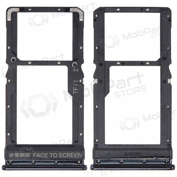 Xiaomi Poco X3, X3 NFC, X3 Pro SIM-kortholder (svart) (original)